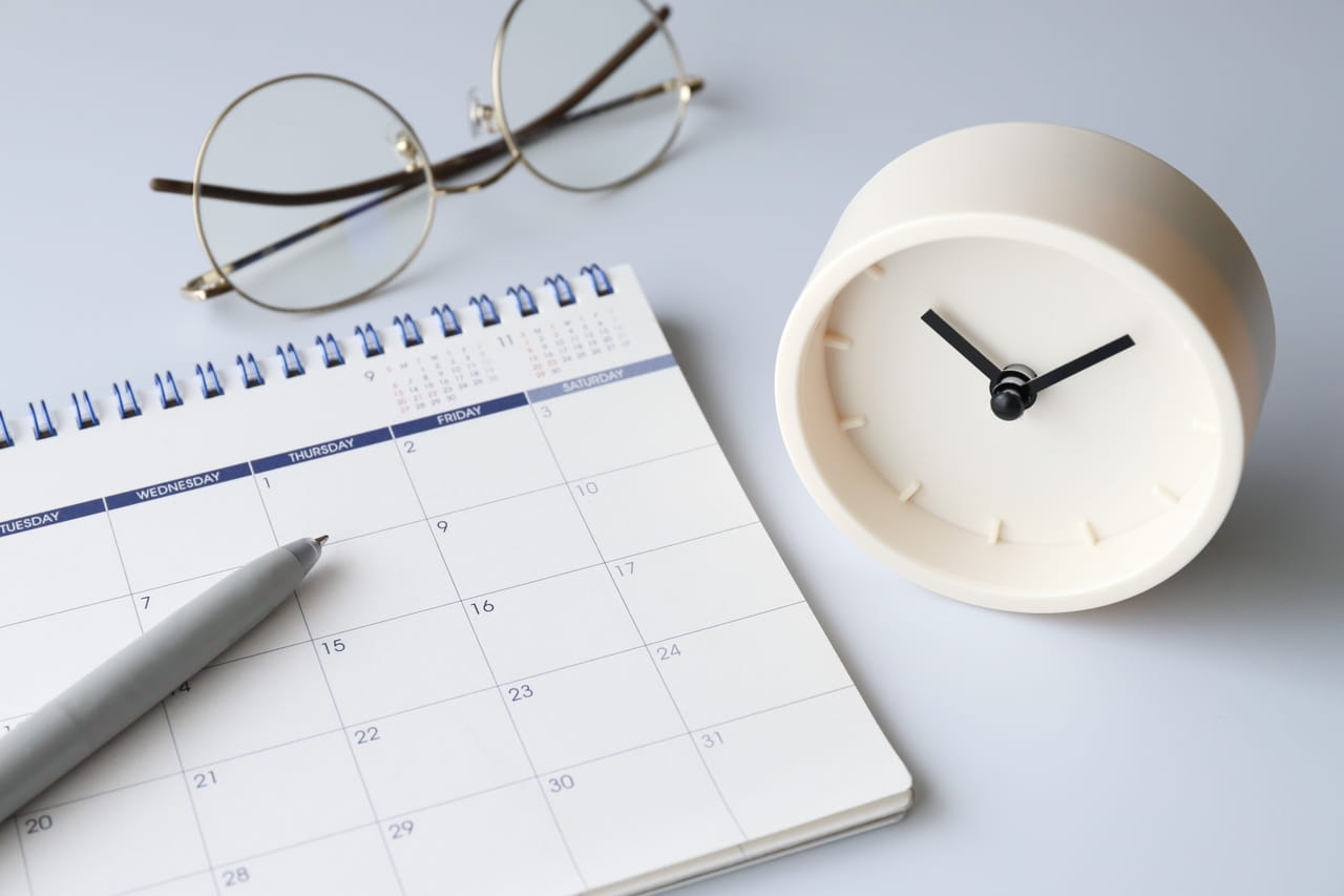 カレンダーの画像